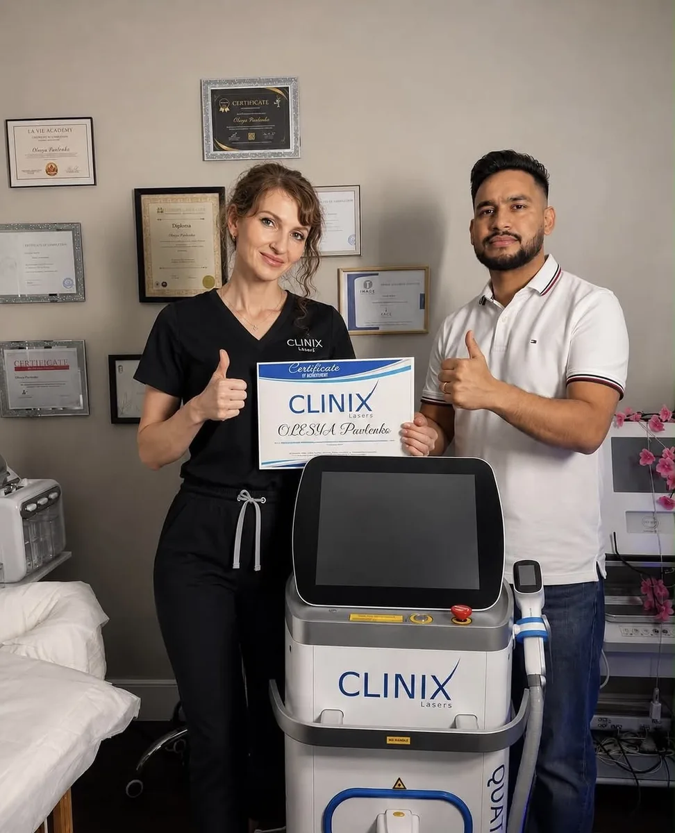 Clinix Laser Machine Delivery & Installation